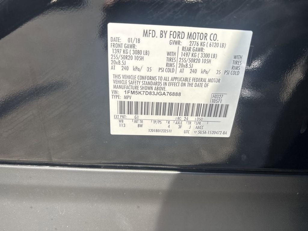2018 Ford Explorer XLT