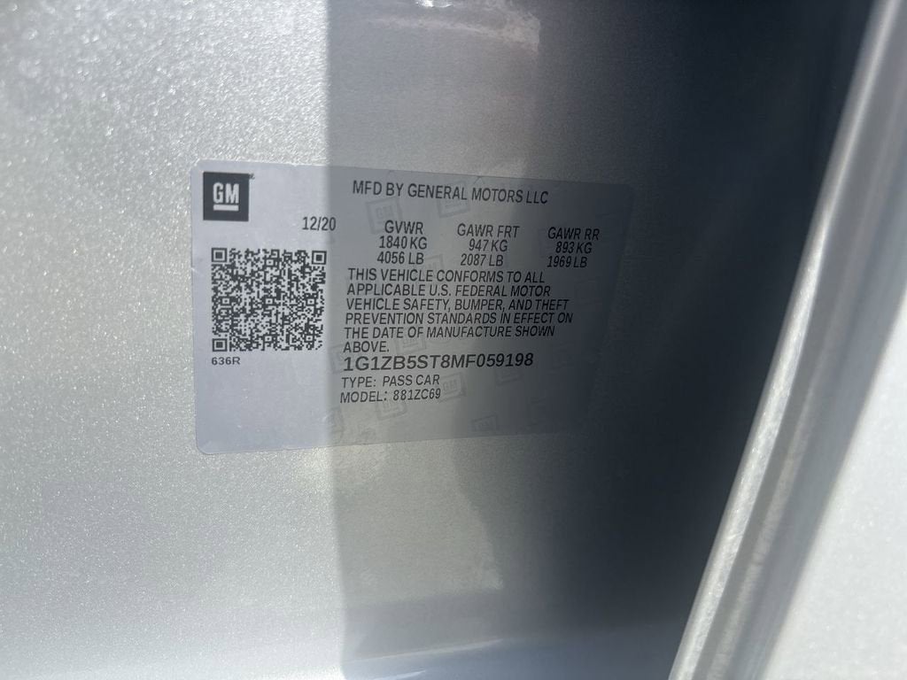 2021 Chevrolet Malibu LS