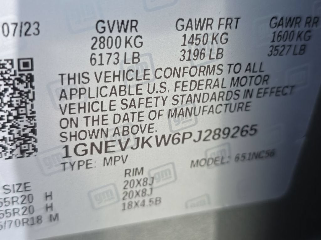 2023 Chevrolet Traverse RS
