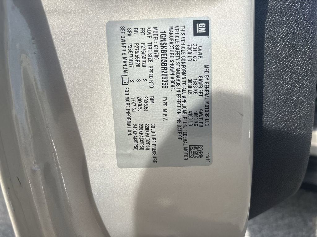 2011 Chevrolet Tahoe LT