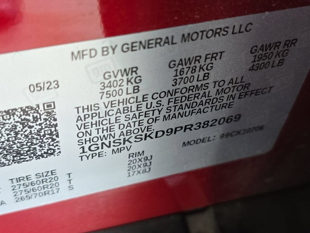 2023 Chevrolet Tahoe Premier