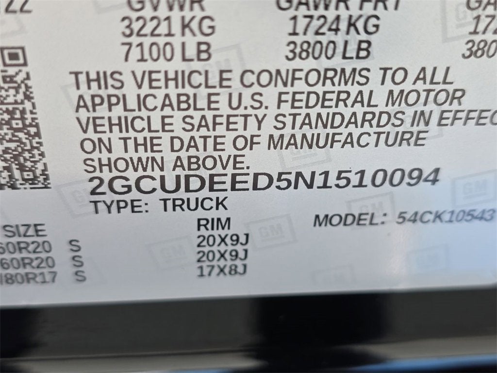 2022 Chevrolet Silverado 1500 RST