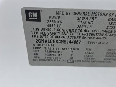 2016 Chevrolet Equinox LT