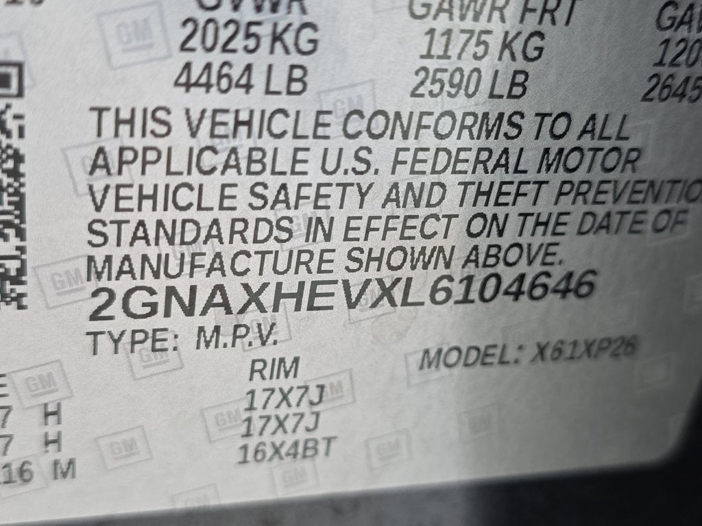 2020 Chevrolet Equinox LS
