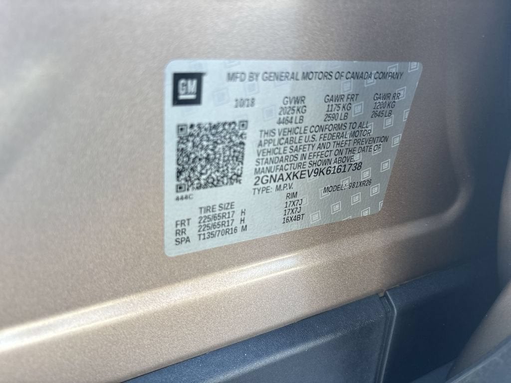 2019 Chevrolet Equinox LT