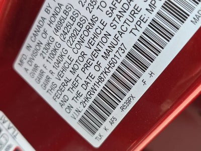 2019 Honda CR-V EX-L