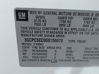 2016 Chevrolet Silverado 1500 LTZ