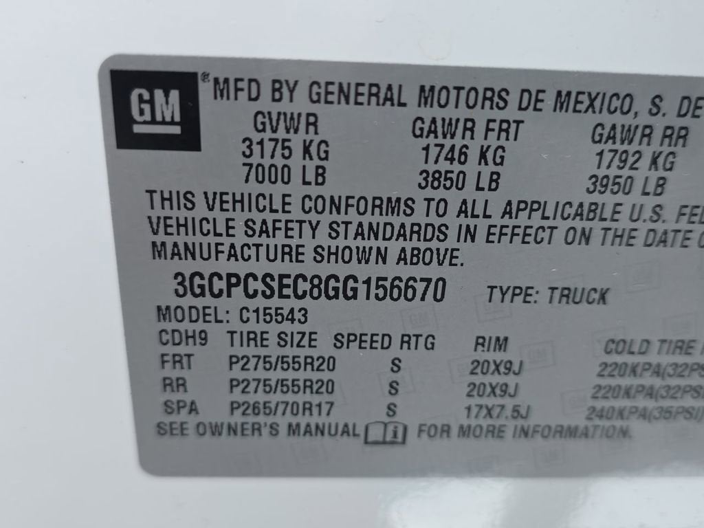 2016 Chevrolet Silverado 1500 LTZ