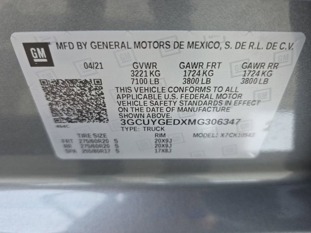 2021 Chevrolet Silverado 1500 LTZ