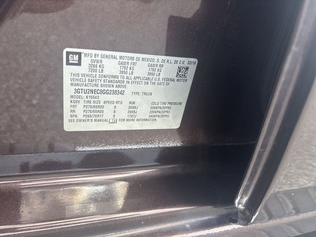 2016 GMC Sierra 1500 SLT