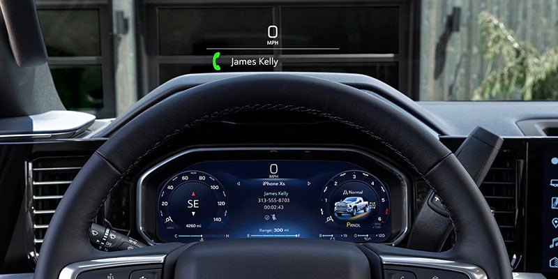 2026 Silverado 2500 interior gas gauge