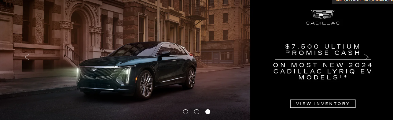 New 2024 Cadillac Lyriq EV